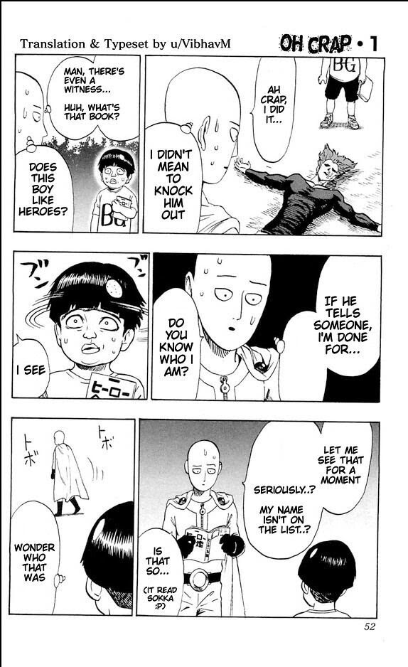 One Punch Man - Chapter 89.5 image 1